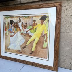 33x40 Signed Native American Art