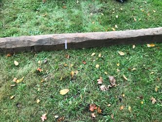 8-ft Hand-hewn Beam