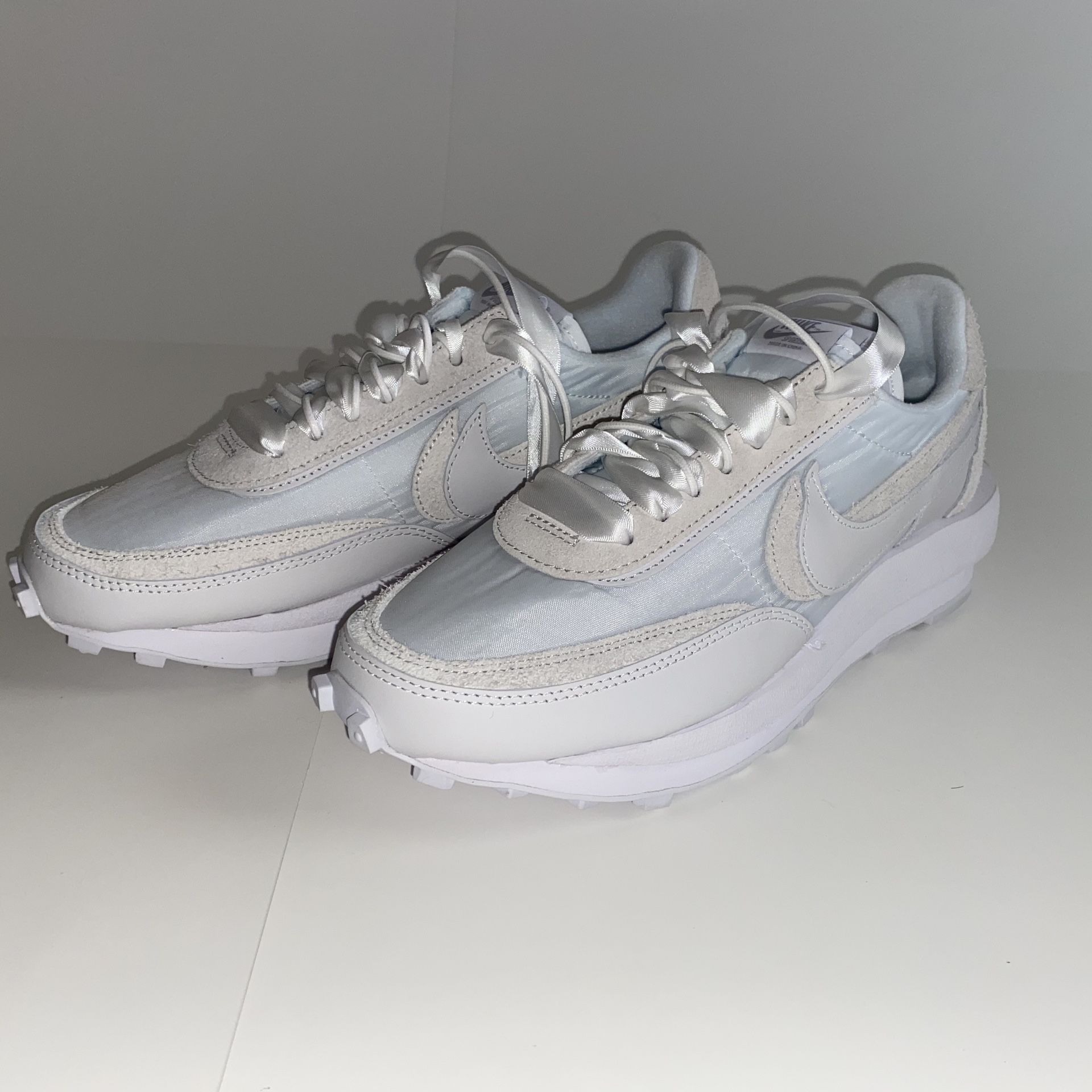 Nike Sacai Waffle White Nylon 9.5