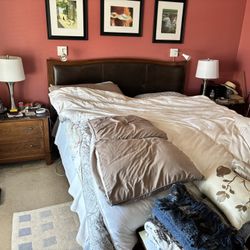 Real Wood Cal King Bedroom Set