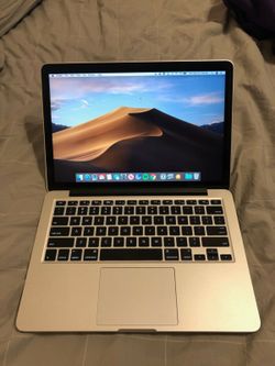 Apple Macbook Pro A1502 Sierra 2015 13.3" screen 8GB RAM 256GB Hard drive