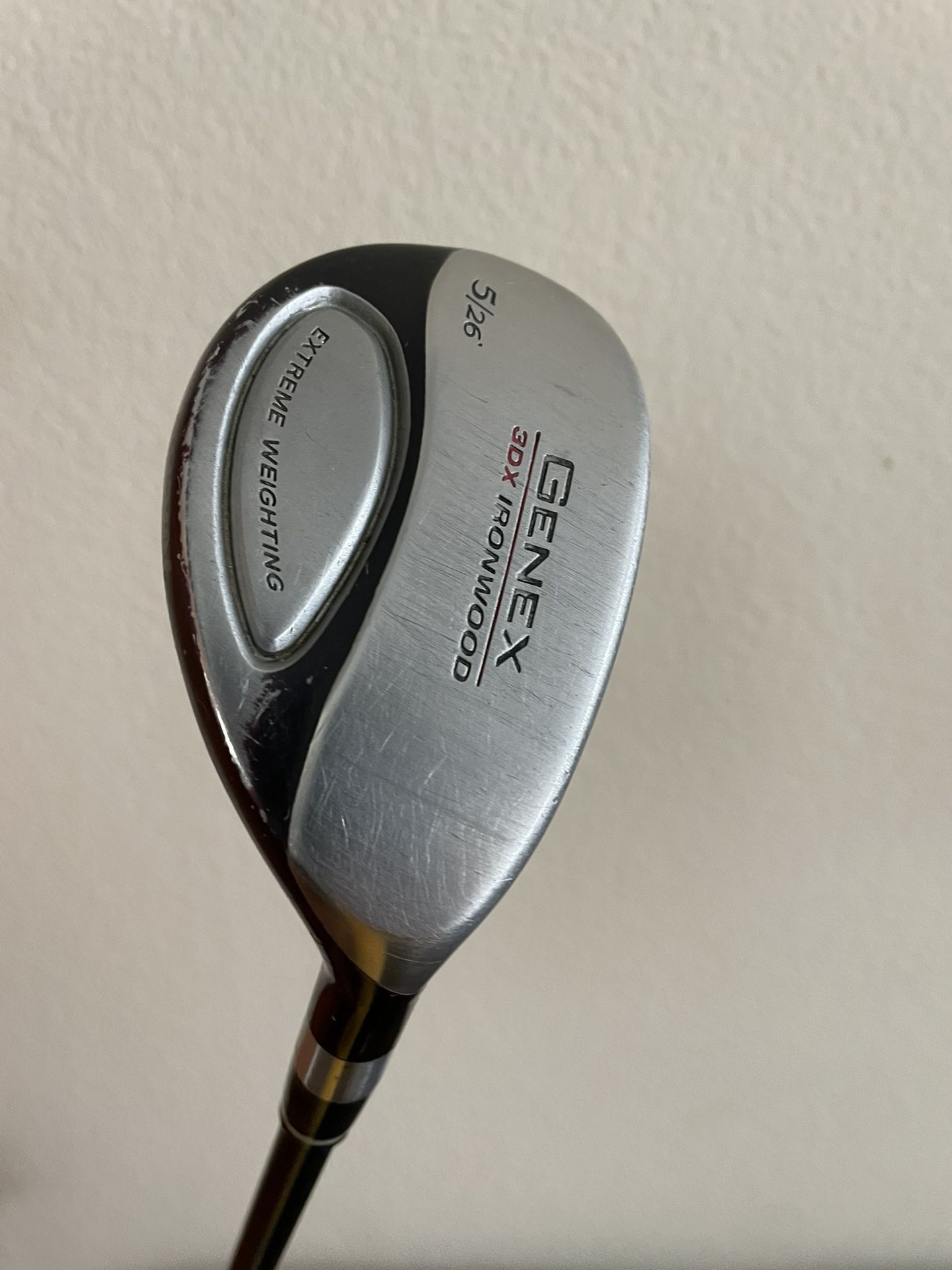 Hybrid #5 golf club NICKENT GENEX 3DX IRONWOOD # 5