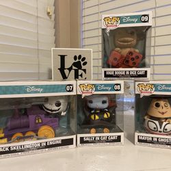 Nightmare Before Christmas Funko Pop Train