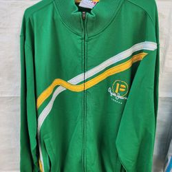 🔥 Vintage Pepe Jeans London Track Jacket – Green/Yellow – Size L 🔥