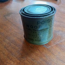 Vintage WWII Era US Military Fuel Tablet Heating Ration 