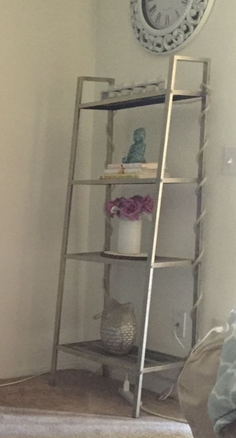 Ladder shelf / leaning shelves / bookshelf