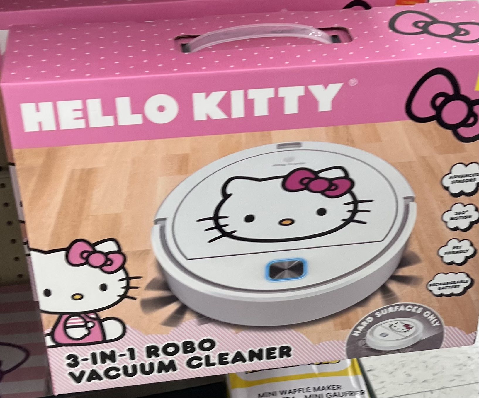 Hello Kitty 3 In  One Robo Vacuum Cleaner New Inbox
