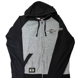 Vintage Harley Davidson Zip Up Jacket