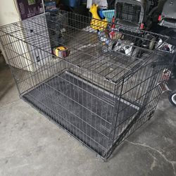 Kennel Dog Extra Large 48"×32"×30. Good For Small Or Big Dog