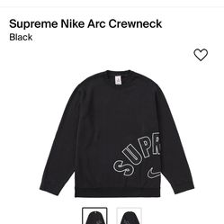 DS Supreme Nike Arc Sweatshirt Sz M