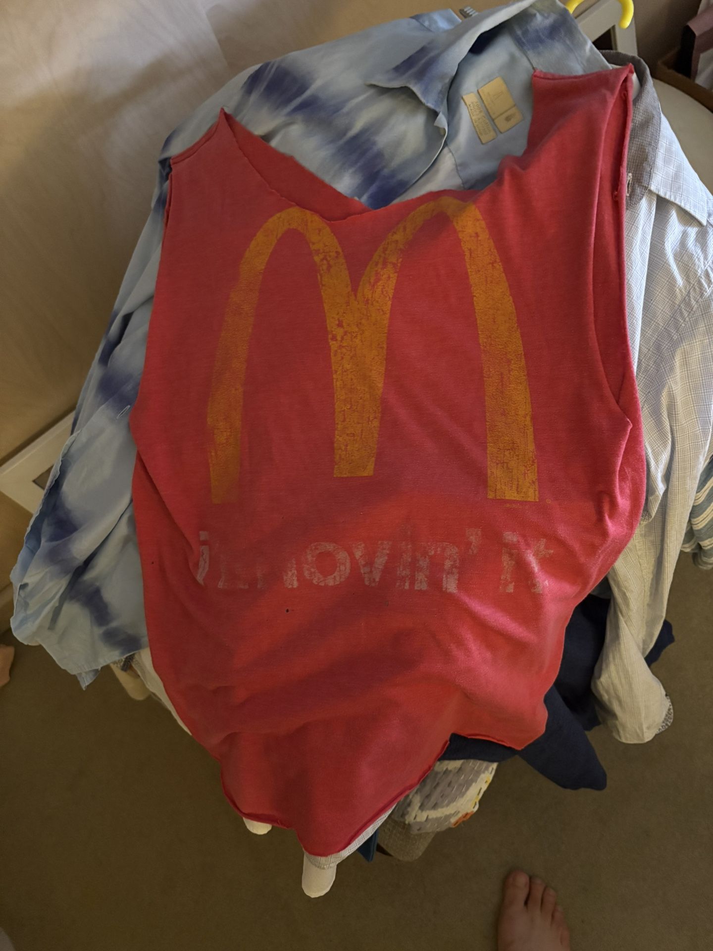 Collectors Item! Vintage McDonalds tank Top