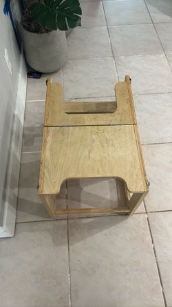 Wooden Folding Stool/ table +chair