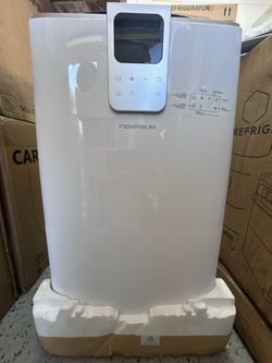 TEMPRIUM 12,000 BTU Portable AC with Smart Control up to 600 Sq. Ft Cool, Dry and Fan Modes Support Flexible Comfort Through Changing Room Conditions