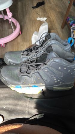 Nike Air Max2 CB 94 Cool Grey Volt Blue Sz 10 488119-010 Barkley 2012