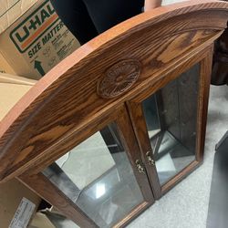 Small China cabinet