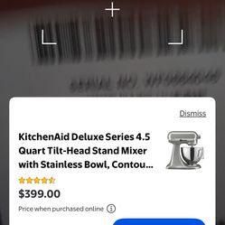 Kitchenaid Mixer New In The Box 