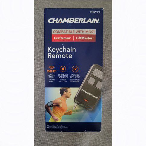Chamberlain Garage Door Keychain Universal Remote Control