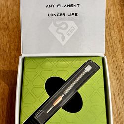 New 3D Printer Nozzle - Diamondback Nozzles – K2 Compatible – Polycrystalline Solid Diamond Tip, Any Filament, Long Life (0.4mm)