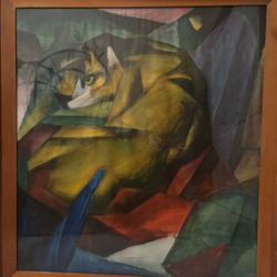 Framed Print Of THE TIGER. Price REDUCED 