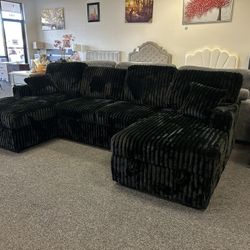 Double Chaise Sleeper Sectional 