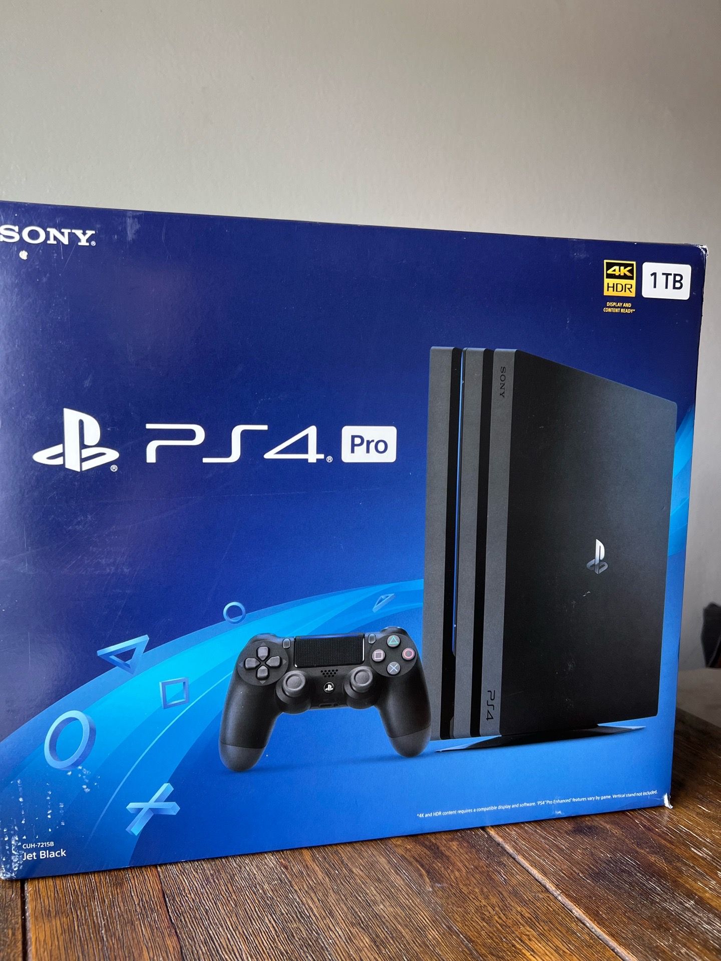 PS4 Pro + 3tb Hard drive