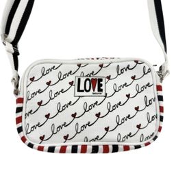 Brighton MINT Love Essentials White Crossbody Messenger Shoulder Bag Handbag