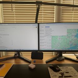 2 24” Monitors