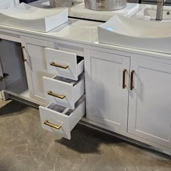 Bathroom Vanity 72” 