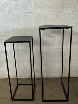 SALE!!! Set of Black Nesting Side Tables from Uttermost (NEW WITH TAGS!)