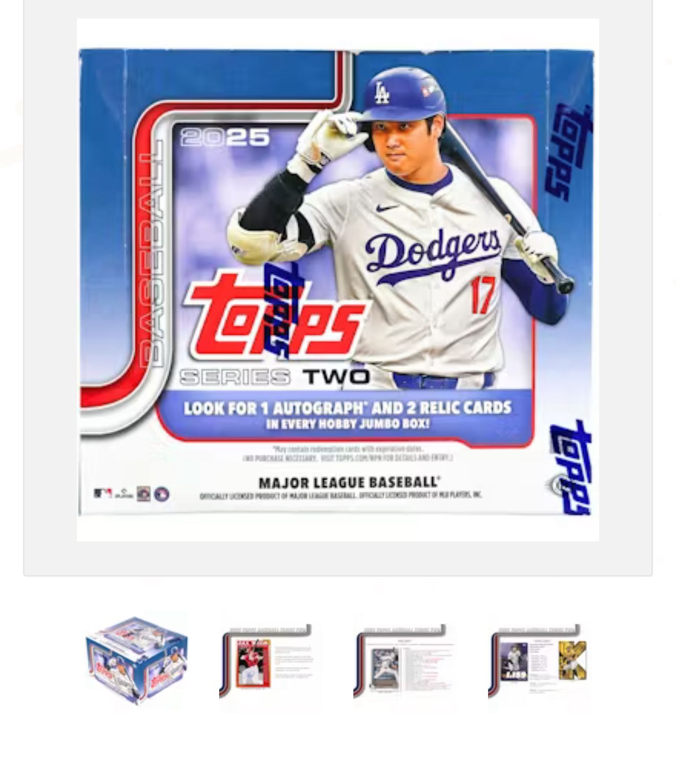 Topps Series 2 2025 Baseball Hobby Box