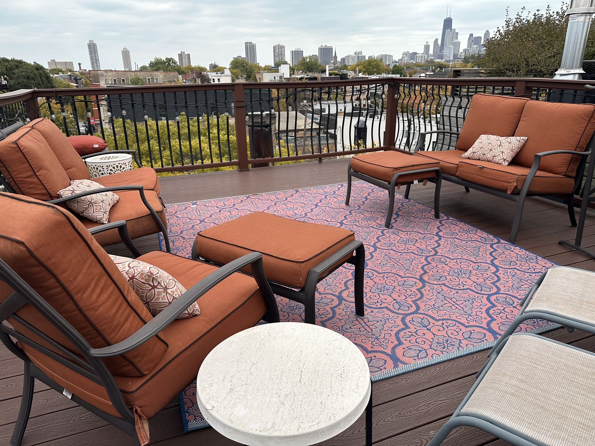 Macy’s Patio Furniture - Couch, Chaise