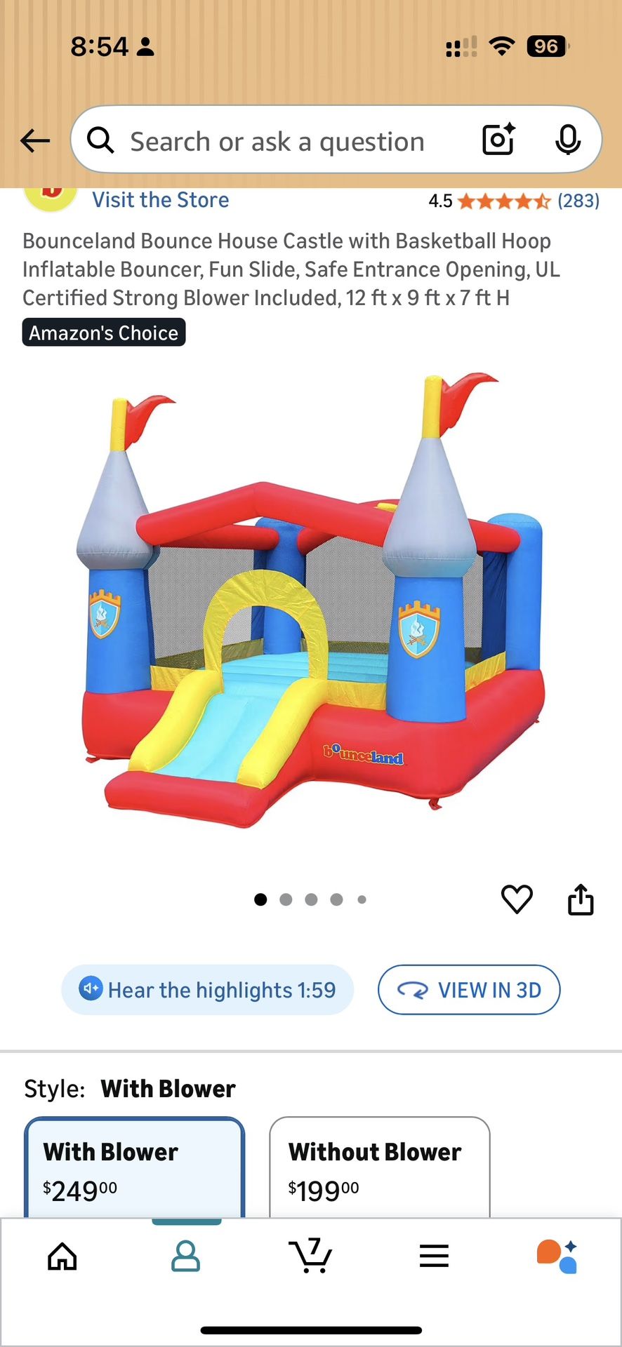 Kids Bounce House New