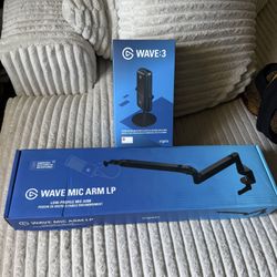 Elgato Wave 3 Mic Elgato Boom Arm 