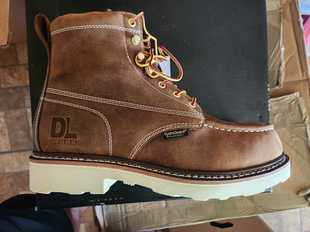 Dl Work Goliath 90 Degree Brown Boot
