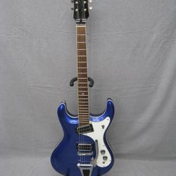 Dillion Mosrite Electric Guitar Blue Metallic