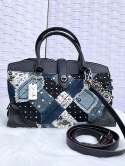 Coach Mercer Canyon Quilt Patchwork GUC