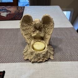 Angel candle holder 