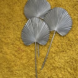 New Silver Decorative Fans