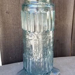 Glass Jar w/Cork Top (PLEASE RESPECT MY TIME)