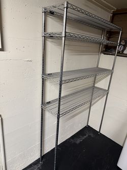 U-Line Wire Shelving (72”H x 48”W x 12”D)