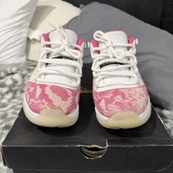 2019 Pink Snakeskin 11s