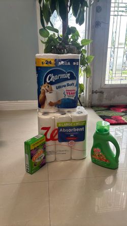 Gain and house hold bundle charmin