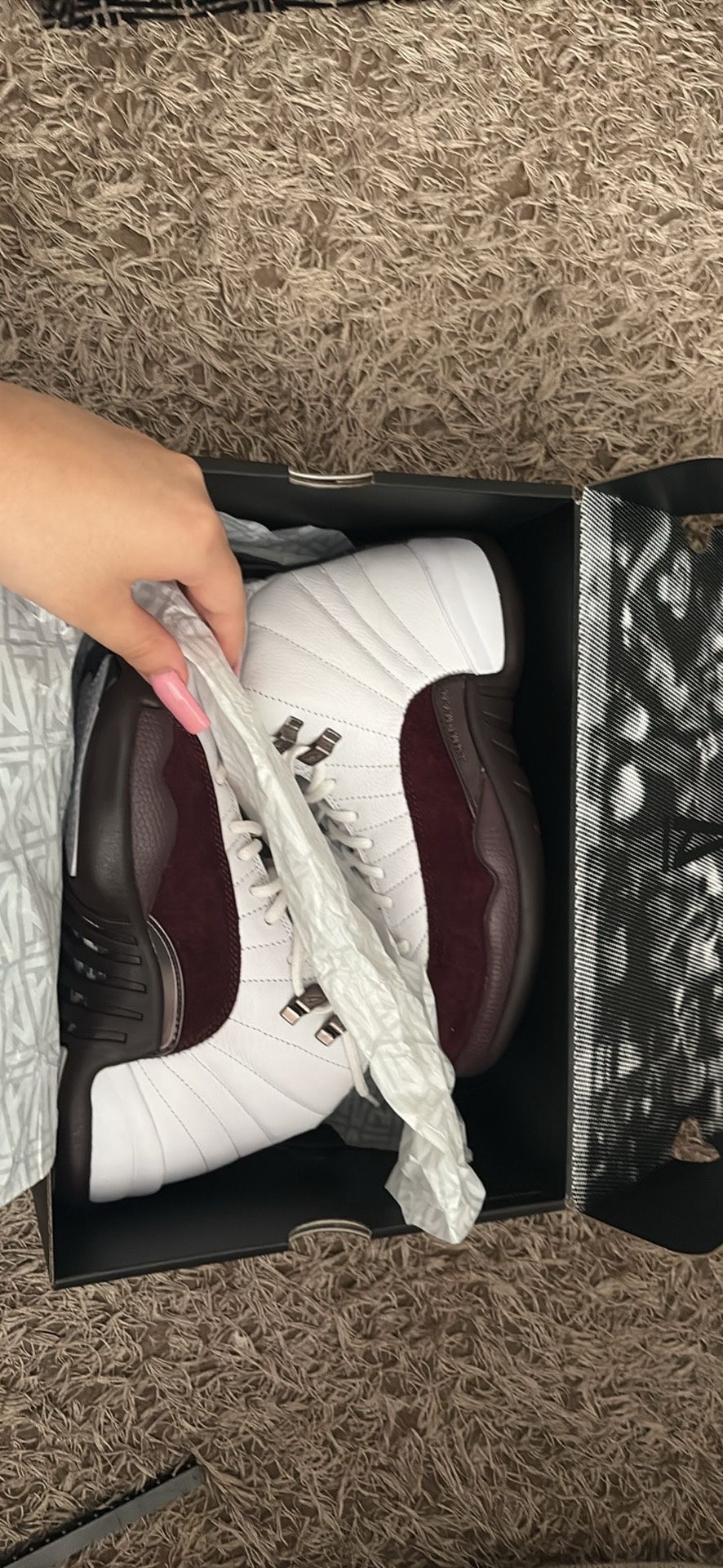 A Ma Maniére x Wmns Air Jordan 12 Retro SP 'White'