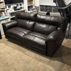 Leather Couch