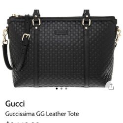 Gucci - Guccissima GG LEATHER Tote