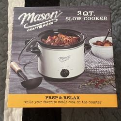 Mason 3qt Slow Cooker 