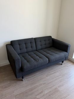 Dark Grey IKEA Morabo Loveseat Couch