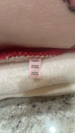 Victoria secret throw and plain throw