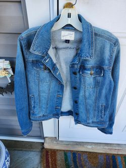 Universal Thread Denim Jean Jacket Woman's Size Small