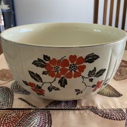 Hall Red Poppy Large Bowl